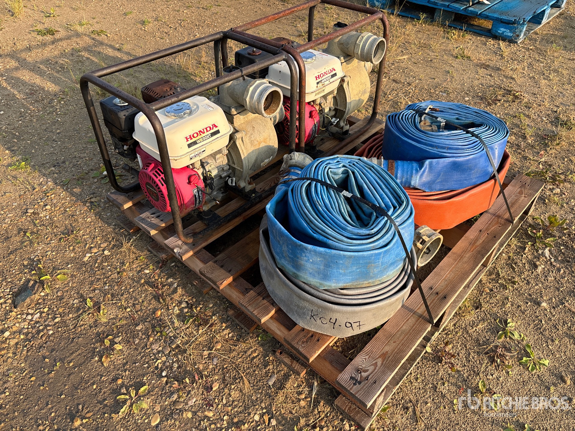 Quantity of (2) Honda 3 in Water Pump