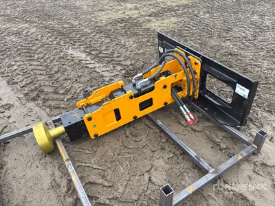 2026 GIYI GY-D680 Skid Steer Post Driver (Unused)