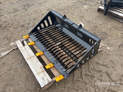 2026 GIYI GY-RB44 Rock Mini Skid Steer Bucket (Unused)