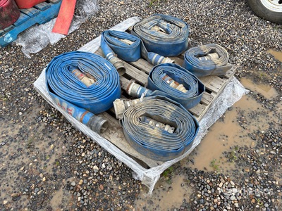 Quantity of 3 in Layflat Water Hose