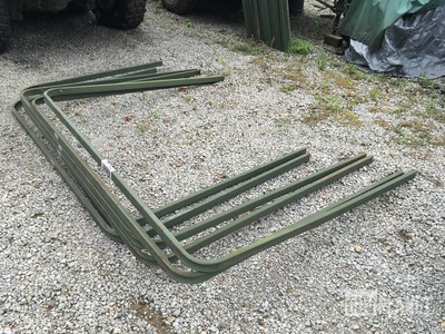 HMMWV Trailer Cargo Cover Bow Set