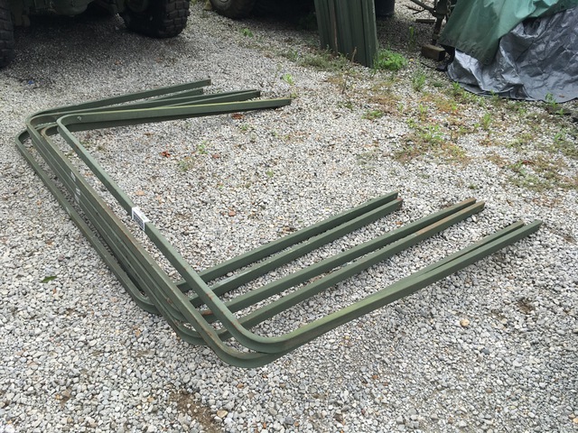 HMMWV Trailer Cargo Cover Bow Set