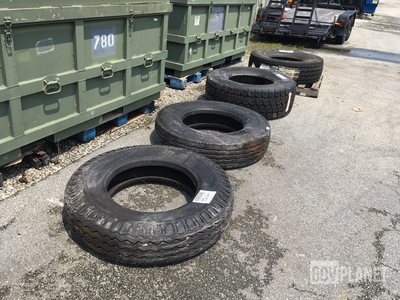 (4) Assorted Tires