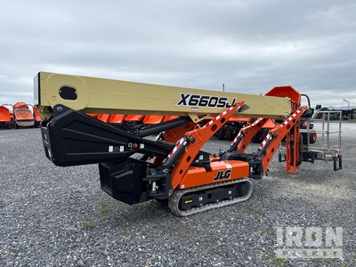2023 JLG X660SJ Crawler Electric Telescopic Boom Lift