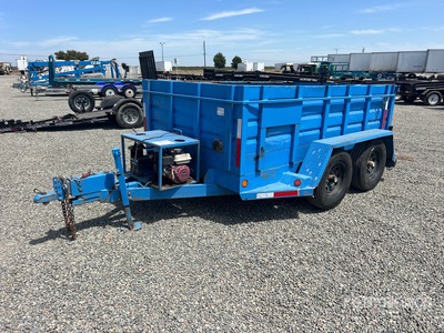 2011 Marksman 10 ft T/A Remorque à Benne Utilitaire