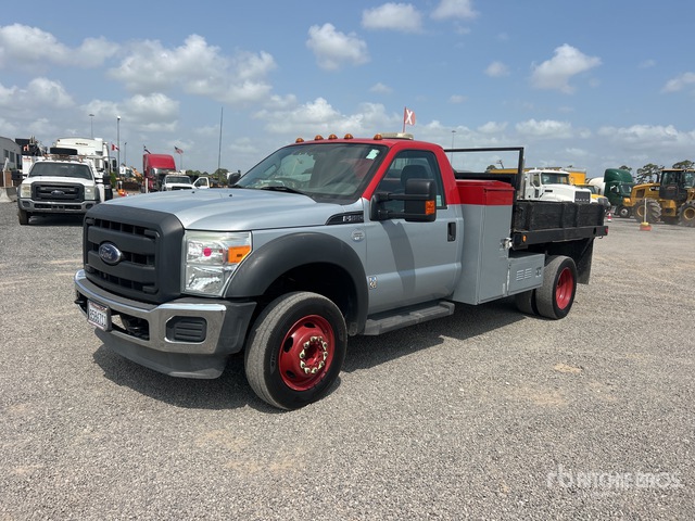 2014 Ford F-550 XL 4x2 Flatbed Dump Truck