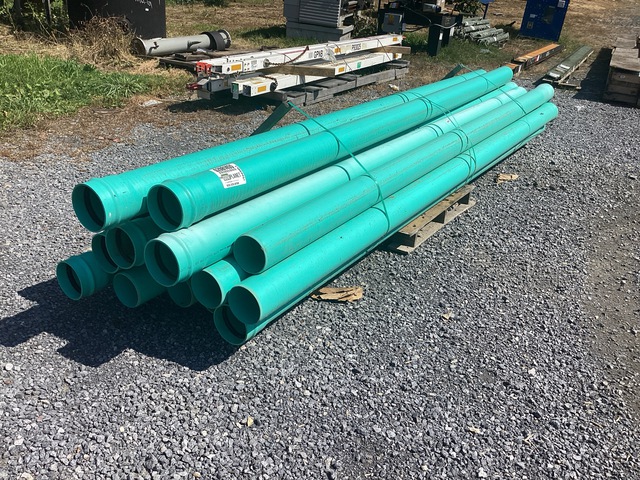 (20) Westlake ASTM D3034 6" PSM SDR 35 PVC 12454 Gravity Sewer Pipes