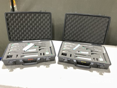 (2) Welch Allyn MIL-5062 Comprehensive Laryngoscope Kits