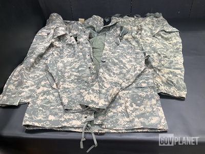 (98) Cold Weather Parkas, (17) Pairs of Assorted Trousers & (2) Jackets