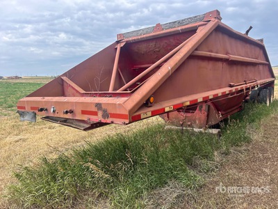 1977 Load King 1215 36 ft T/A Remorque à benne
