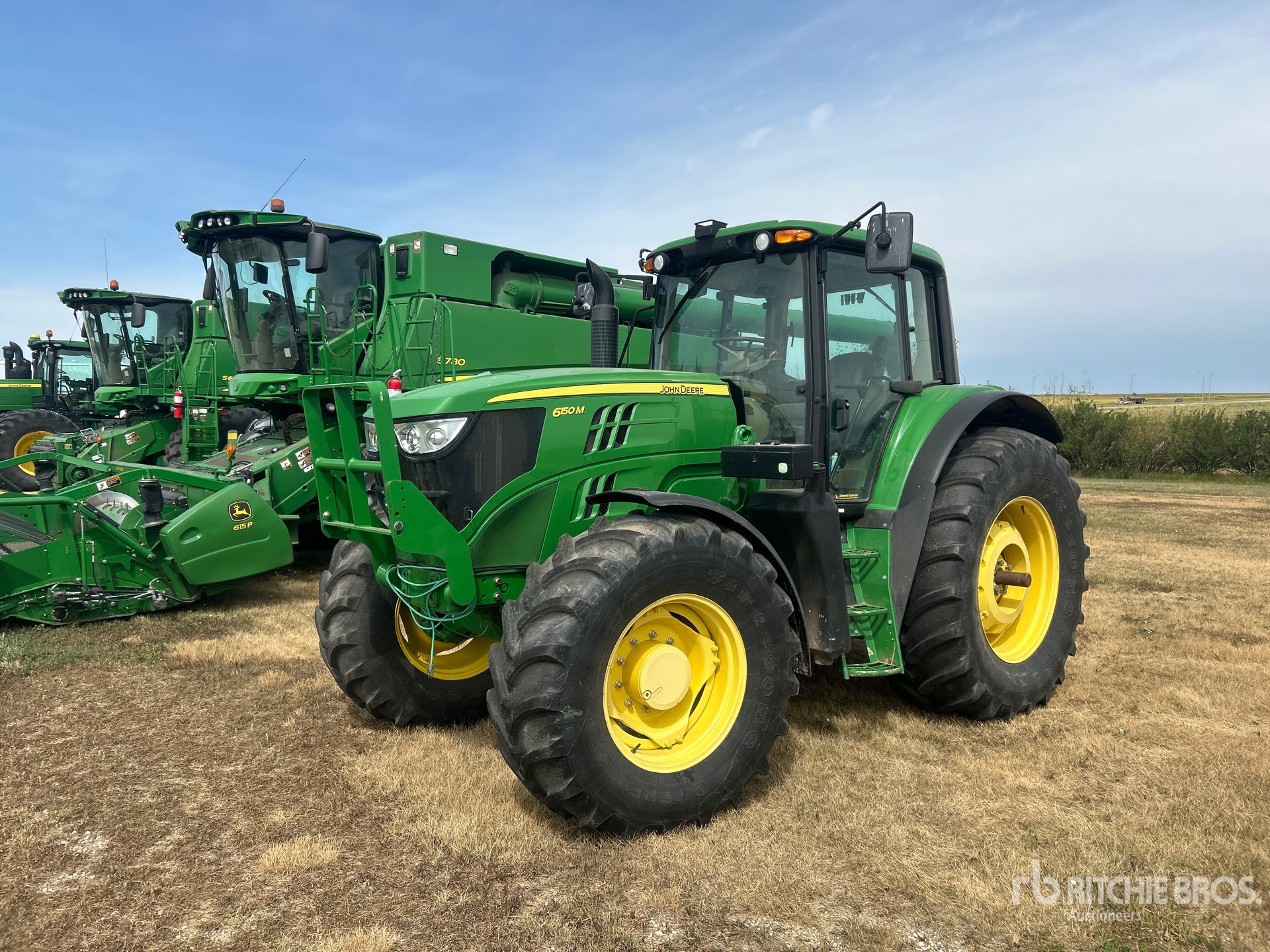 2015 John Deere 6150M 4WD Tractor