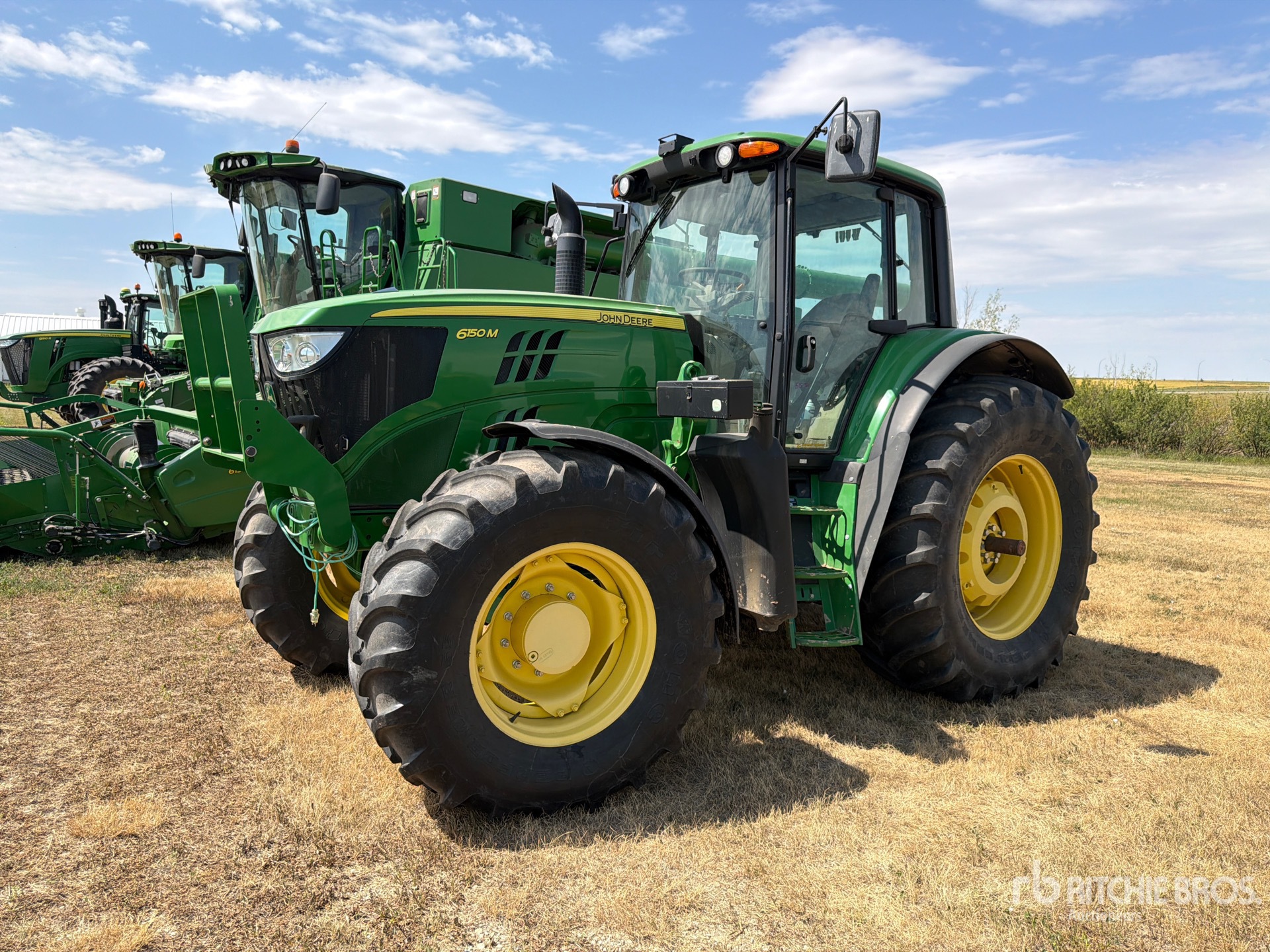 2015 John Deere 6150M 4WD Tractor