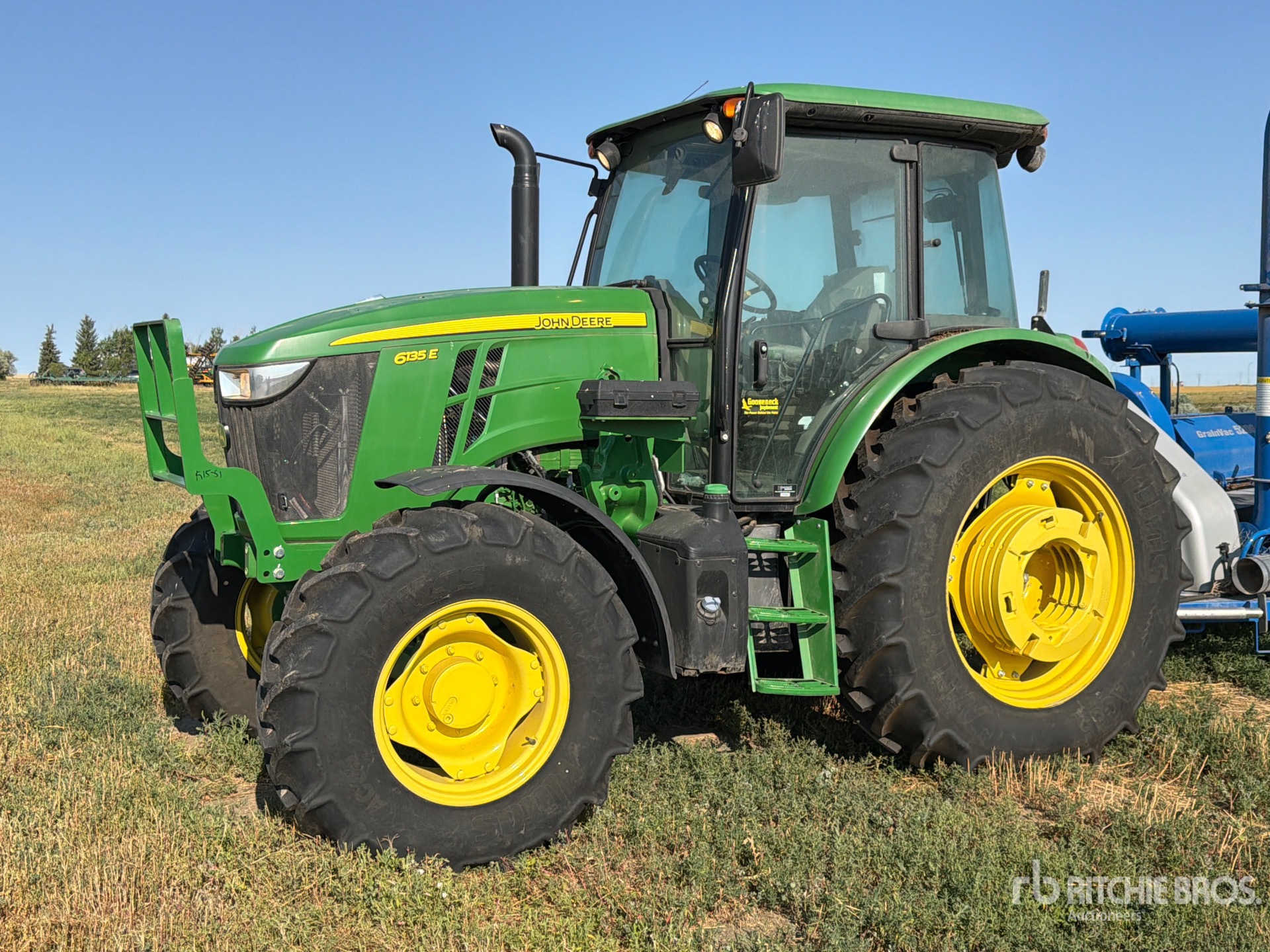 2018 John Deere 6135E 4WD Tractor