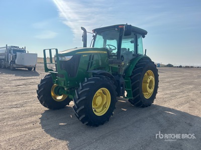 2018 John Deere 6135E 4WD-tractor