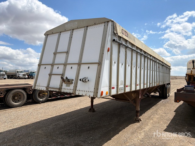 1980 Merritt 40 ft T/A Grain Trailer