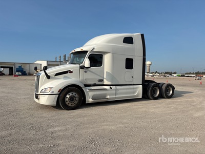 2023 Peterbilt 579 6x4 Cabeza Tractora Cabina Dormitorio