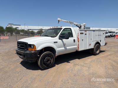 2001 Ford F-450 XL 4x2 Camion utilitaire