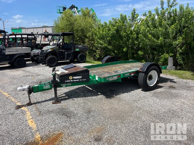 2016 Pratt EZ-1060S 10 ft S/A Ground Load Trailer