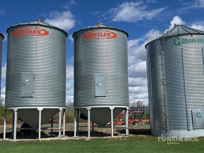 Butler +/- 2700 bu 5 Ring Hopper Cassone per grano