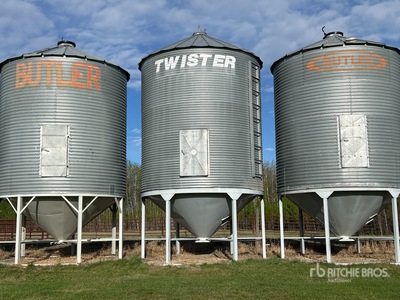 Twister +/- 2200 bu 5 Ring Hopper Cassone per grano
