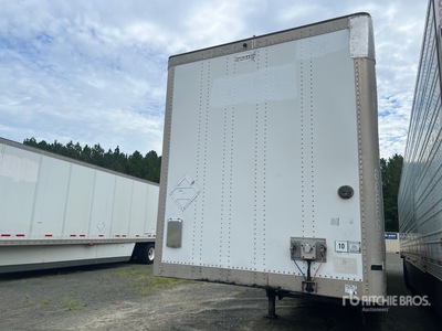 2016 Wabash 53 ft Sliding T/A Remorque fourgon