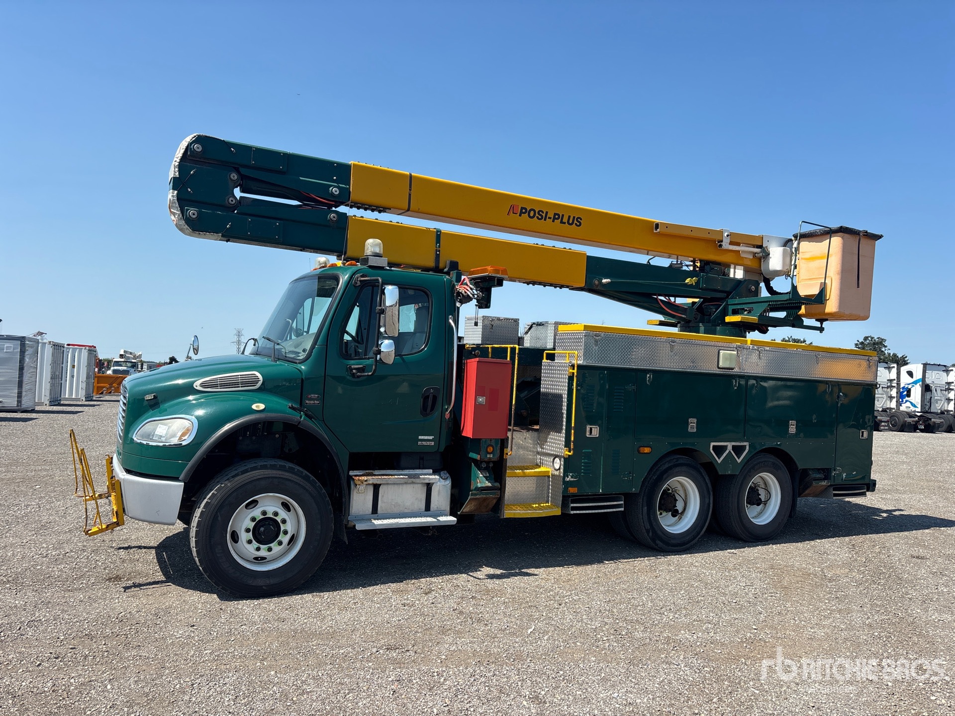 Posi-Plus 500-55 65 ft on 2007 Freightliner M2 106 6x4 Bucket Truck
