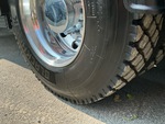 Underbody with Left Front Drive Tires