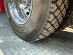 Underbody with Right Rear Drive Tires