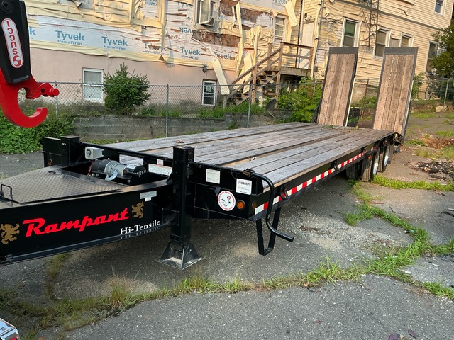 2022 Rampant PTD20 30 ft T/A Equipment Trailer 2022 Rampant PTD20 30 ft T/A Equipment Trailer