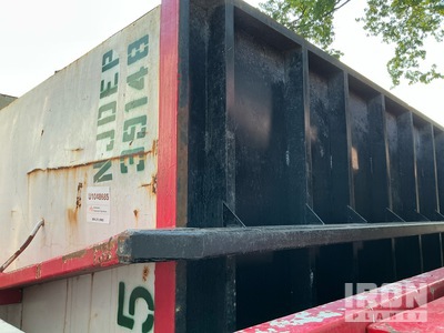 18 ft 25 cyd Hook lift Roll-Off Container