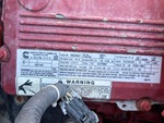 Engine with Emission Label