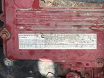 Engine with Emission Label