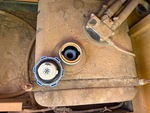 Engine with DEF / AdBlue Tank