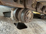 Undercarriage with Left Carrier Rollers