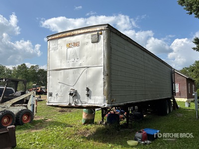 36 ft T/A Storage Van Trailer