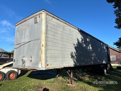 36 ft T/A Storage Rimorchio furgonato