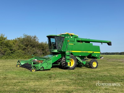 1998 John Deere 9610 Maximizer Mietitrebbia