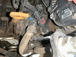 Engine with A/C Compressor