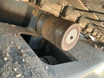 Undercarriage with Left Carrier Rollers