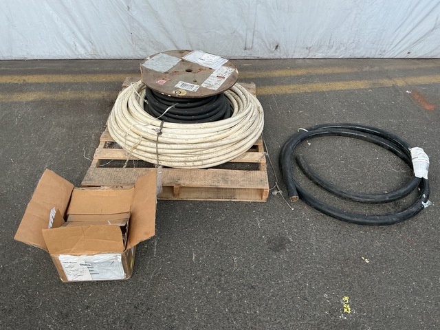 (2) DRS 42-1459-3 Transformers, (17') of Power Cable & (85') of Electrical Wire (2) DRS 42-1459-3 Transformers, (17') of Power Cable & (85') of Electrical Wire