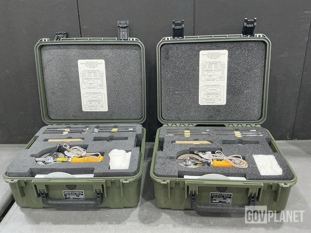 (2) Dresser Argus SC6680-90-CL-N01 Petroleum Sampling & Gaging Kits