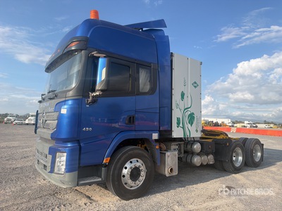 2023 Shacman X3000 CNG 6x4 Tractocamion con Dormitorio / كابوفر بسقف مزدوج مع مكيف نوم