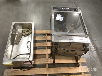 (1) Avantco Food Warmer & (1) NEMCO 6450 Hot Food Pizza Display