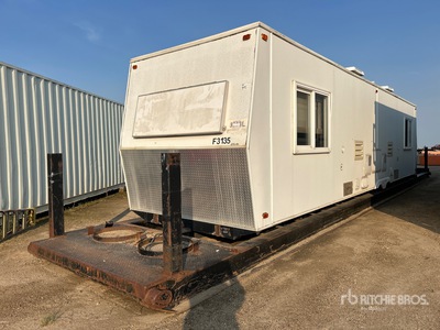 35 ft x 8 ft Skid-Mounted Mobiel kantoor