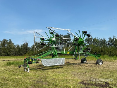 2023 Pronar ZKP900D 36 ft 2 Rotor Hay Rake (Unused)