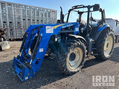 New Holland T6050 4WD-tractor (Inoperable)