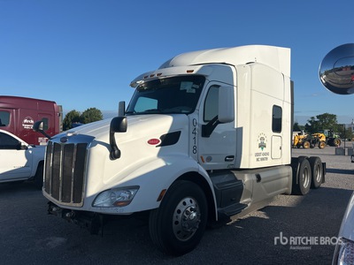 2019 Peterbilt 579 6x4 3- Achs Sattelzugmaschine mit Schlafkabine