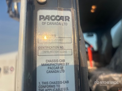 2008 Peterbilt 340 4000 gal 6x4 Water Truck
