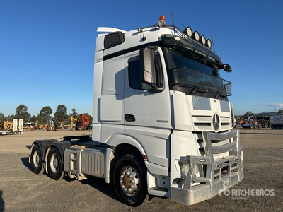 2020 Mercedes-Benz Actros 2663 6x4 T/A Sleeper Truck Tractor