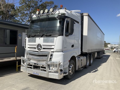 2020 Mercedes-Benz Actros 2663 Ciągnik siodłowy T/A z kabiną sypialną